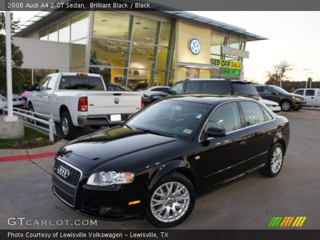 2008 Audi A4 2.0T Sedan in Brilliant Black