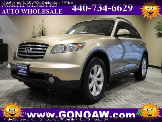 2005 Infiniti FX 35 AWD in Golden Sand