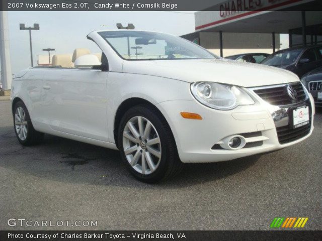 2007 Volkswagen Eos 2.0T in Candy White