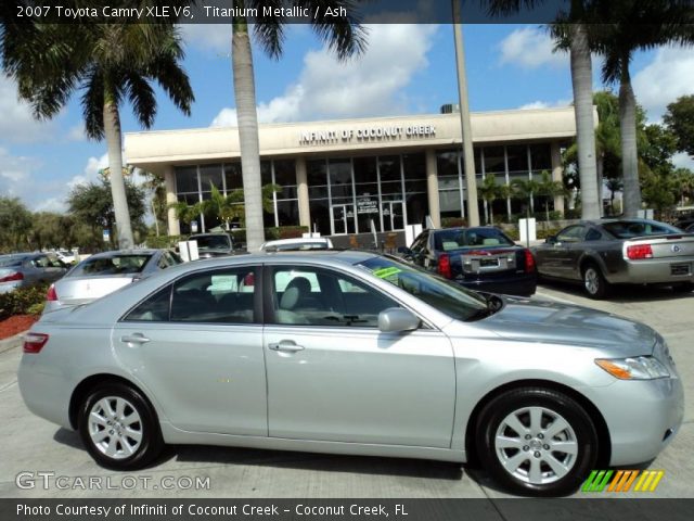 2007 Toyota Camry XLE V6 in Titanium Metallic