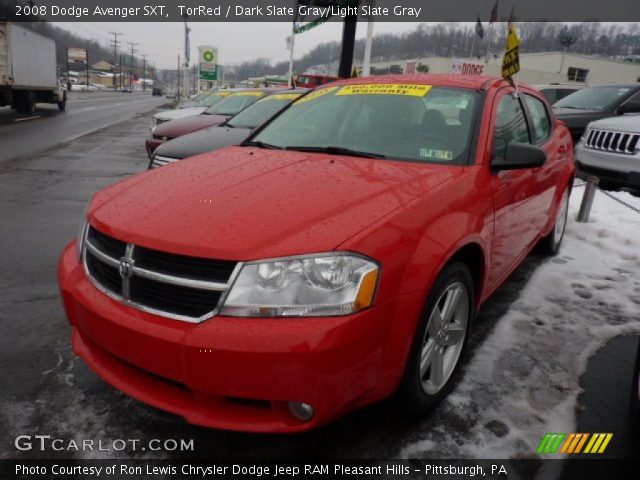 2008 Dodge Avenger SXT in TorRed