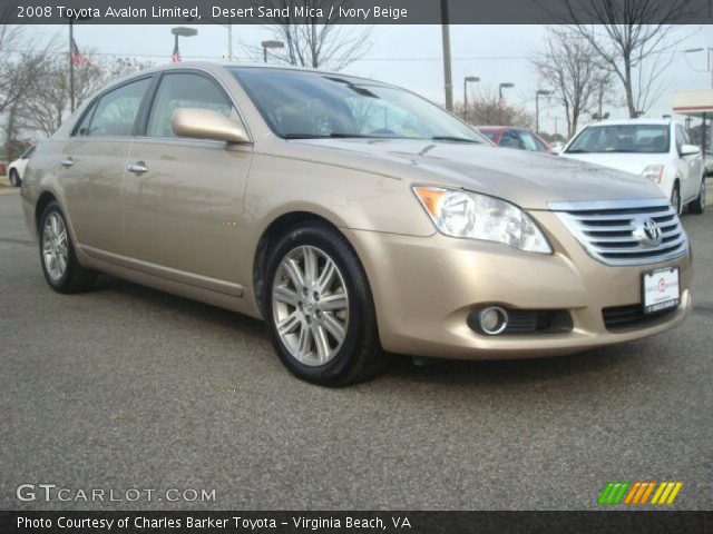 2008 Toyota Avalon Limited in Desert Sand Mica