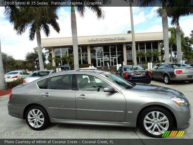 2008 Infiniti M 35 Sedan in Platinum Graphite
