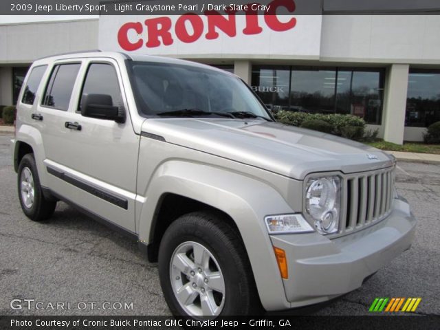 2009 Jeep Liberty Sport in Light Graystone Pearl