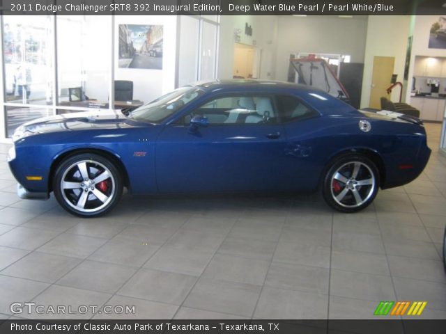 2011 Dodge Challenger SRT8 392 Inaugural Edition in Deep Water Blue Pearl