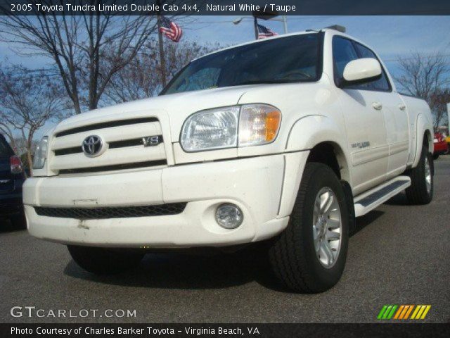 2005 Toyota Tundra Limited Double Cab 4x4 in Natural White