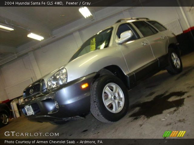 2004 Hyundai Santa Fe GLS 4WD in Pewter