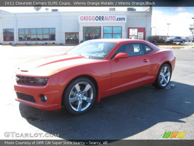 2011 Chevrolet Camaro SS/RS Coupe in Inferno Orange Metallic