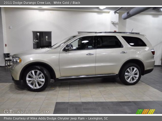 2011 Dodge Durango Crew Lux in White Gold