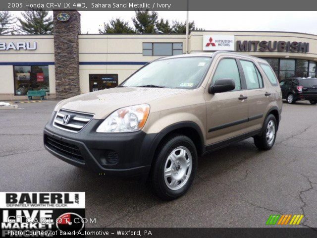 2005 Honda CR-V LX 4WD in Sahara Sand Metallic