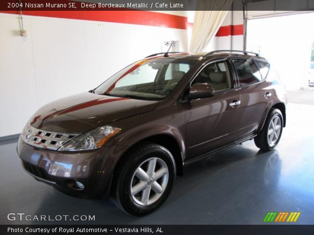 2004 Nissan Murano SE in Deep Bordeaux Metallic