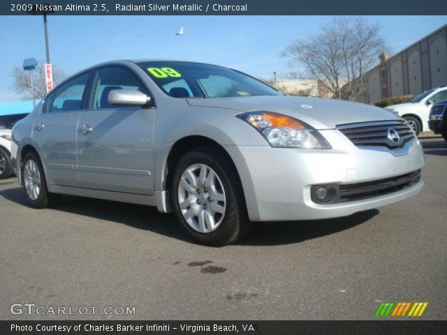 2009 Nissan Altima 2.5 in Radiant Silver Metallic