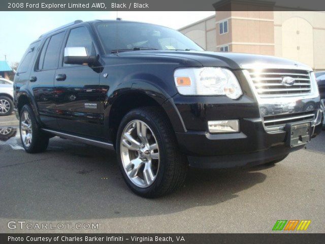 2008 Ford Explorer Limited AWD in Black