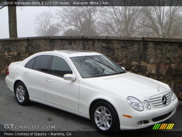 2006 Mercedes-Benz E 320 CDI Sedan in Alabaster White