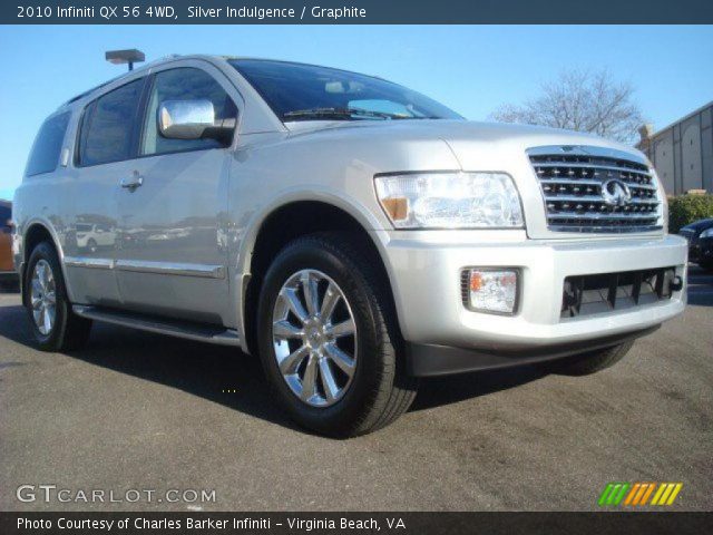 2010 Infiniti QX 56 4WD in Silver Indulgence