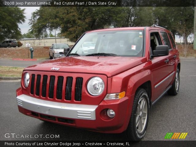 2008 Jeep Patriot Limited in Red Crystal Pearl