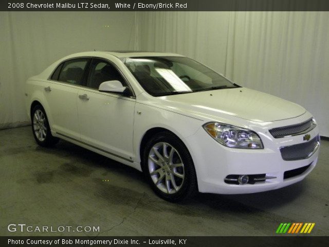 2008 Chevrolet Malibu LTZ Sedan in White