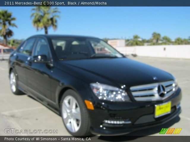 2011 Mercedes-Benz C 300 Sport in Black