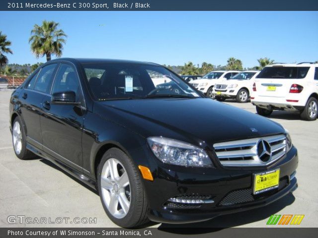 2011 Mercedes-Benz C 300 Sport in Black
