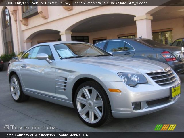 2008 Chrysler Crossfire Limited Coupe in Bright Silver Metallic