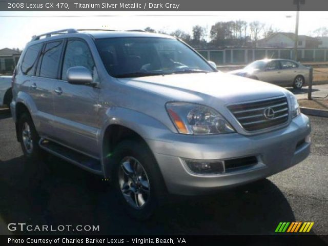 2008 Lexus GX 470 in Titanium Silver Metallic