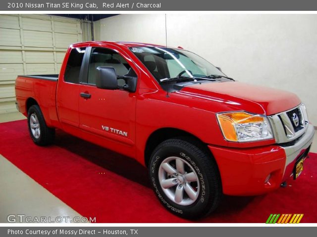2010 Nissan Titan SE King Cab in Red Alert