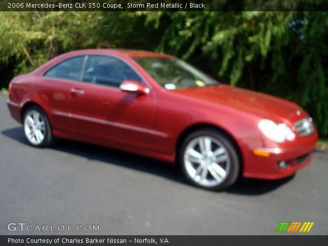 2006 Mercedes-Benz CLK 350 Coupe in Storm Red Metallic