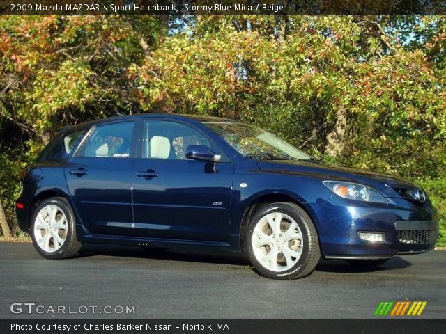 2009 Mazda MAZDA3 s Sport Hatchback in Stormy Blue Mica