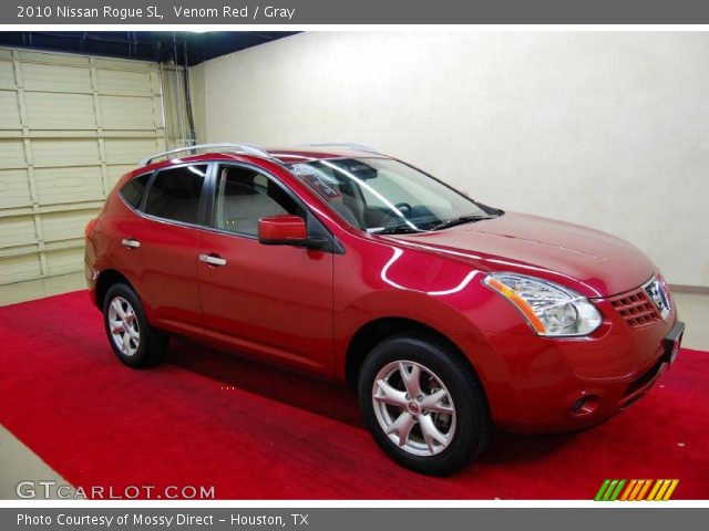 2010 Nissan Rogue SL in Venom Red