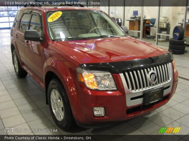 2010 Mercury Mariner V6 in Sangria Red Metallic
