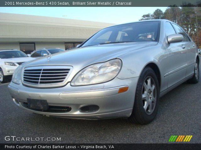 2001 Mercedes-Benz S 430 Sedan in Brilliant Silver Metallic