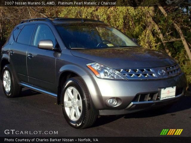 2007 Nissan Murano SL AWD in Platinum Pearl Matallic