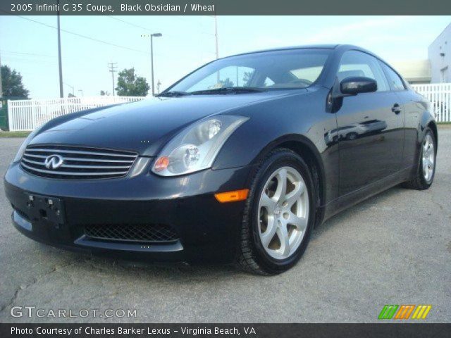 2005 Infiniti G 35 Coupe in Black Obsidian