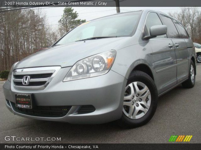 2007 Honda Odyssey EX-L in Slate Green Metallic