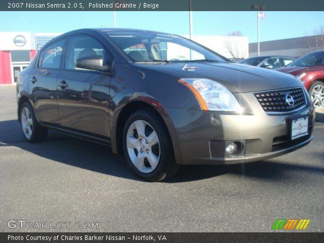 2007 Nissan Sentra 2.0 S in Polished Granite