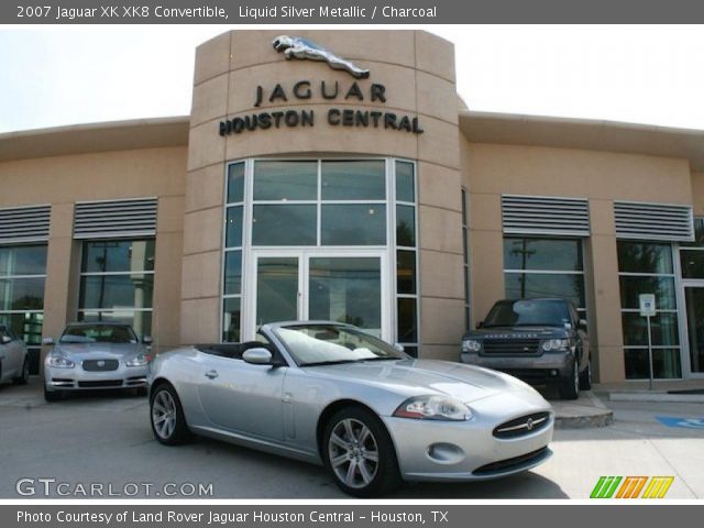 2007 Jaguar XK XK8 Convertible in Liquid Silver Metallic