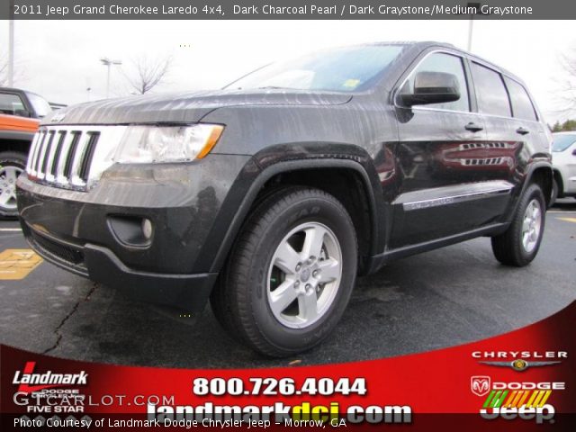 2011 Jeep Grand Cherokee Laredo 4x4 in Dark Charcoal Pearl