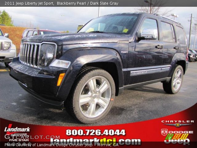 2011 Jeep Liberty Jet Sport in Blackberry Pearl