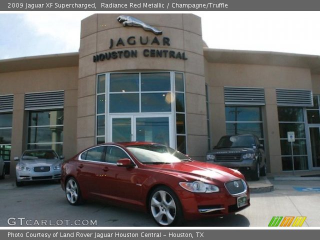 2009 Jaguar XF Supercharged in Radiance Red Metallic