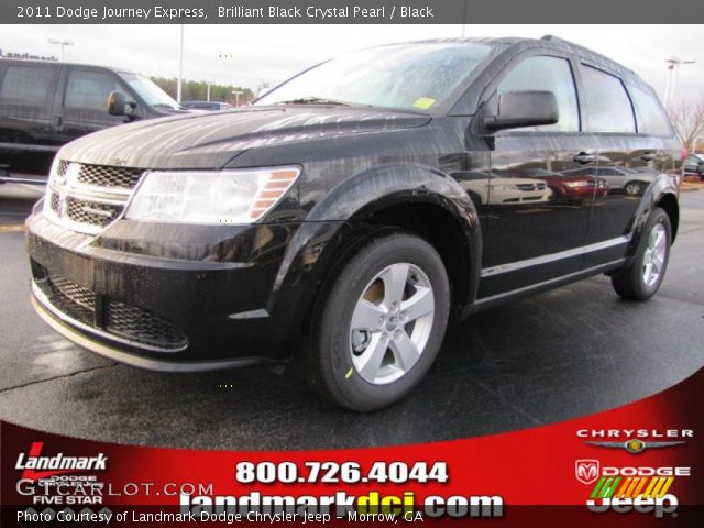 2011 Dodge Journey Express in Brilliant Black Crystal Pearl