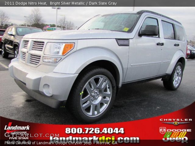 2011 Dodge Nitro Heat in Bright Silver Metallic