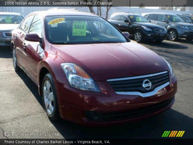 2008 Nissan Altima 2.5 S in Sonoma Sunset Metallic