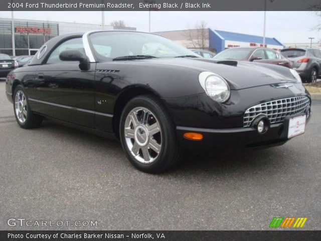 2004 Ford Thunderbird Premium Roadster in Evening Black