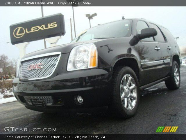2008 GMC Yukon Denali AWD in Onyx Black