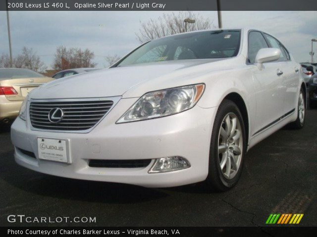2008 Lexus LS 460 L in Opaline Silver Pearl