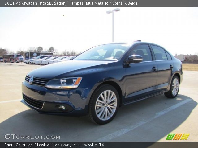 2011 Volkswagen Jetta SEL Sedan in Tempest Blue Metallic