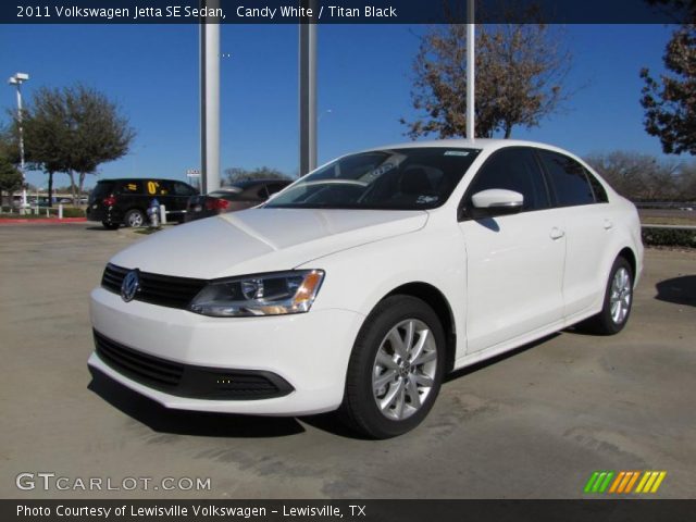 2011 Volkswagen Jetta SE Sedan in Candy White