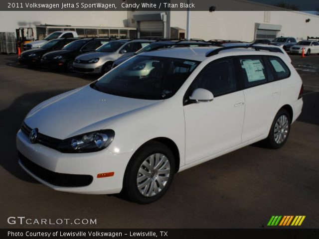 2011 Volkswagen Jetta S SportWagen in Candy White