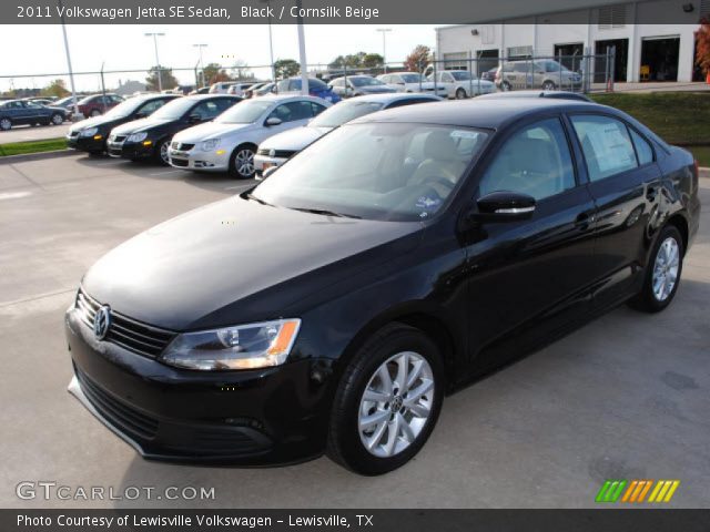 2011 Volkswagen Jetta SE Sedan in Black