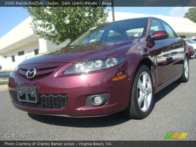 2006 Mazda MAZDA6 i Sedan in Dark Cherry Metallic